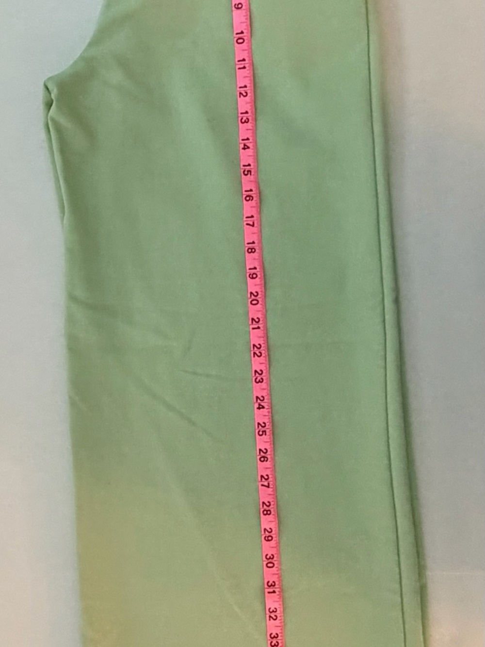 Maeve Classic High-Waist Wide-Leg Pants in Bright Pistachio Size 8 - Picture 6 of 11